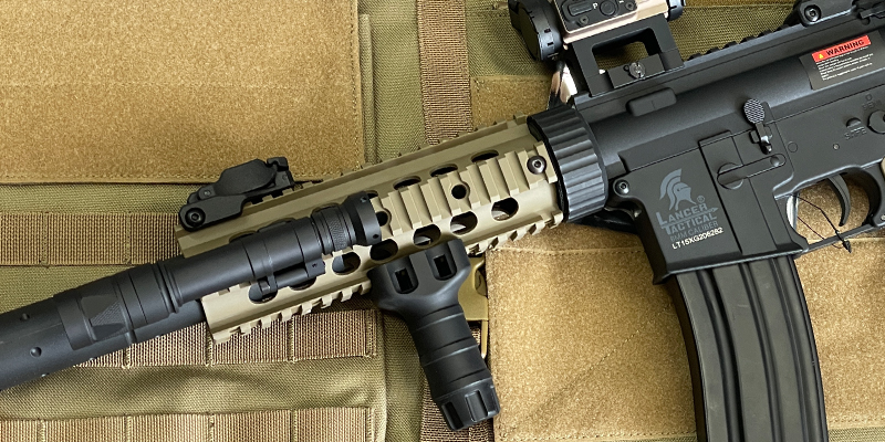 Lancer Tactical LT-15 Gen 2 quad rail system